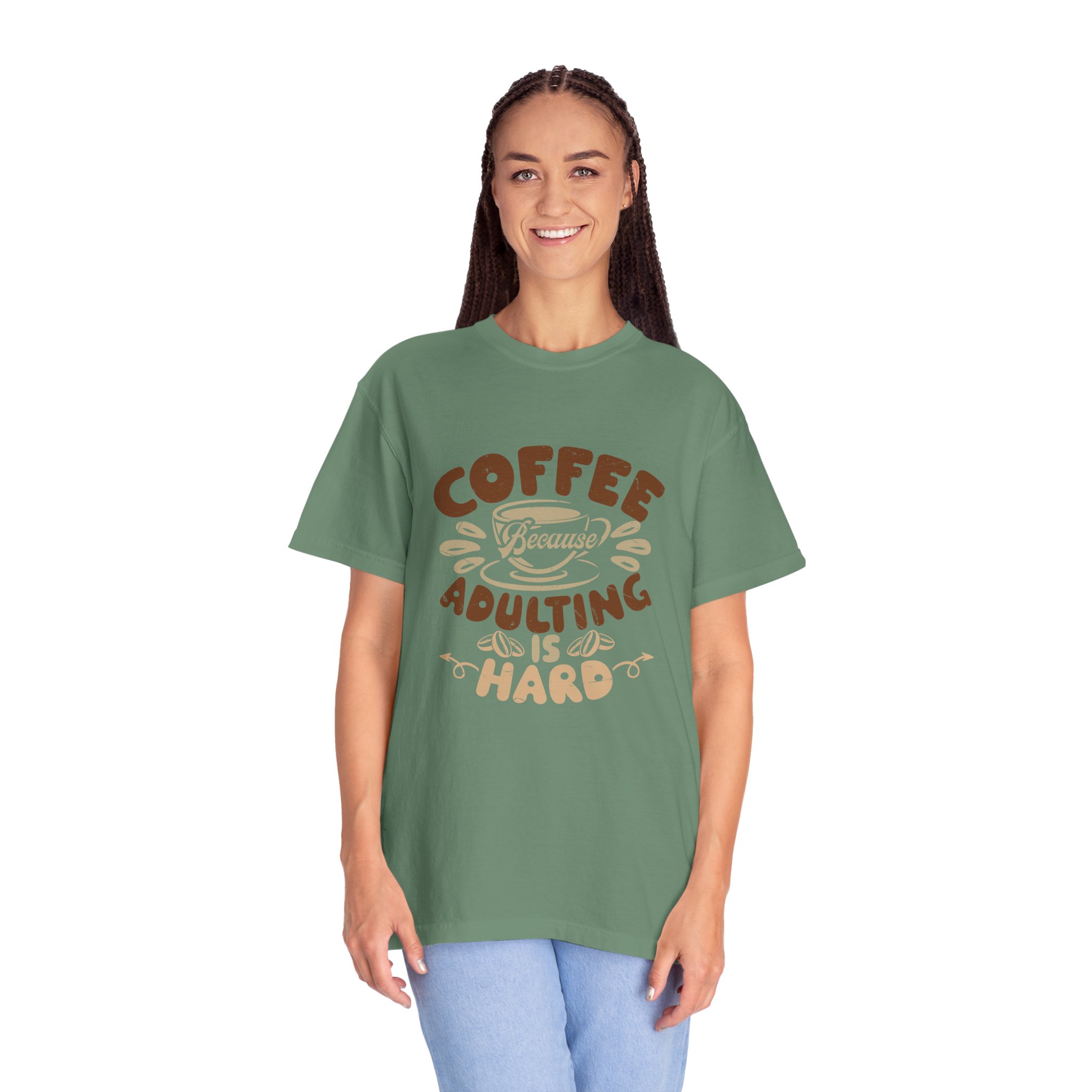 Coffee Adulting is Hard T-Shirt, Funny Tee, Gift for Coffee Lovers, Unisex Graphic Shirt, Casual Wear. - Image 19