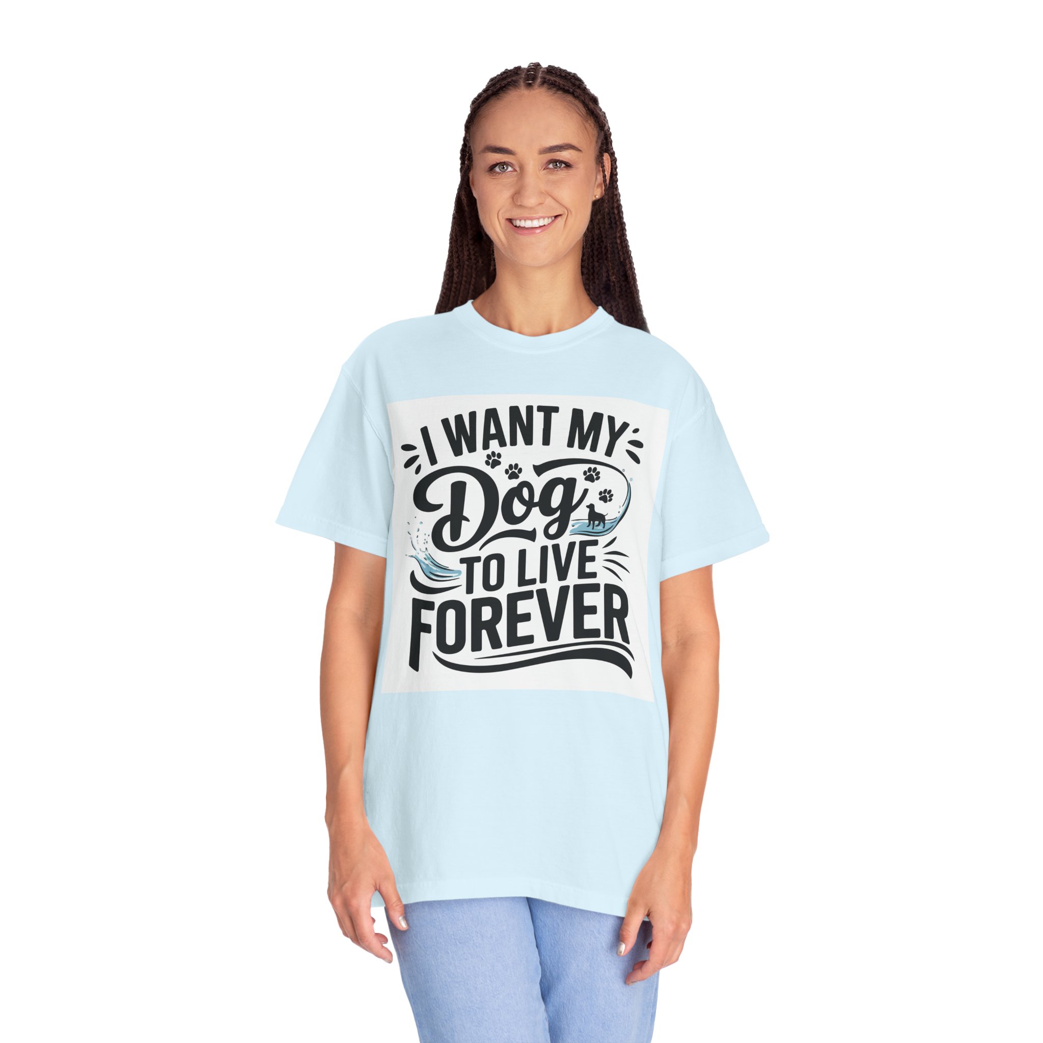 I Wish My Dog Could Live Forever T-Shirt – Dog Lover Graphic Tee for Pet Owners & Dog Parents. - Image 35