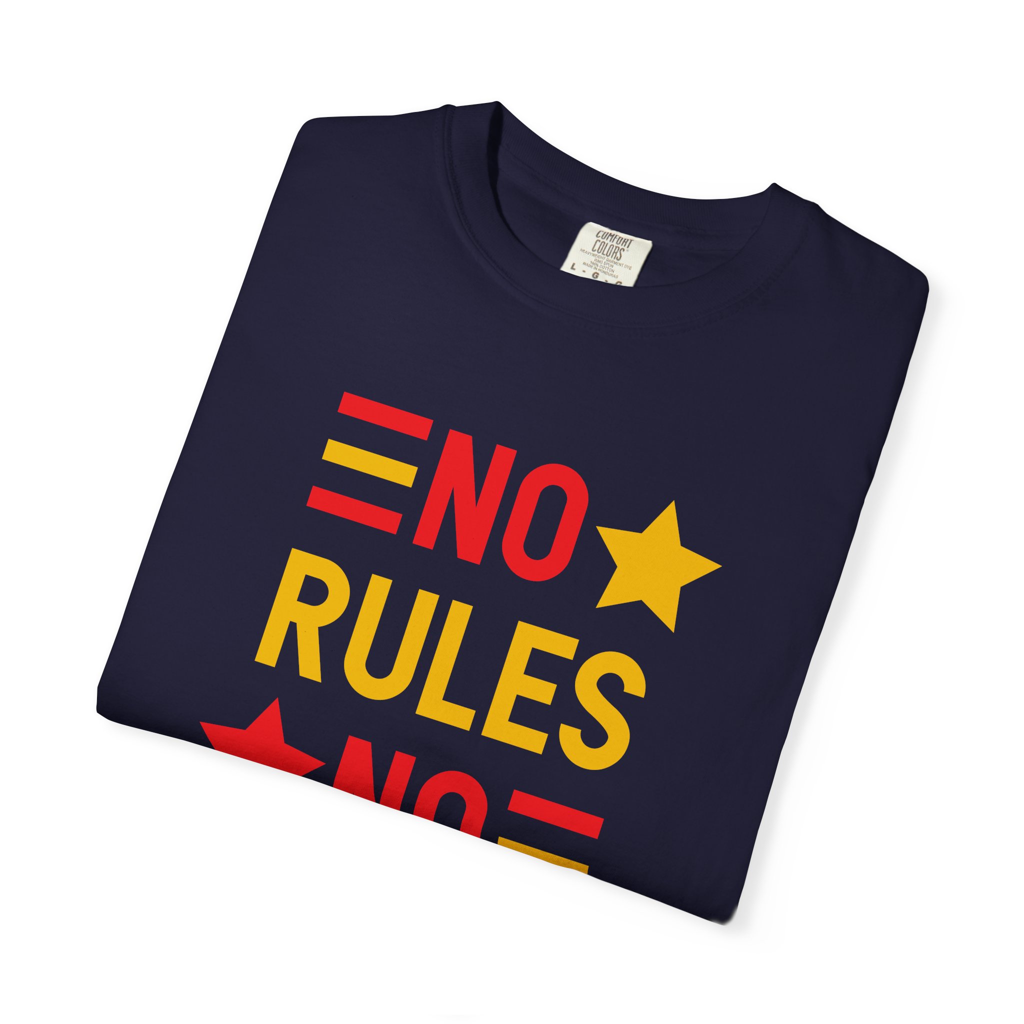 No Rules No Limits Graphic T-Shirt – Bold Retro Star Typography Tee for Streetwear Lovers & Trendy Style. - Image 39
