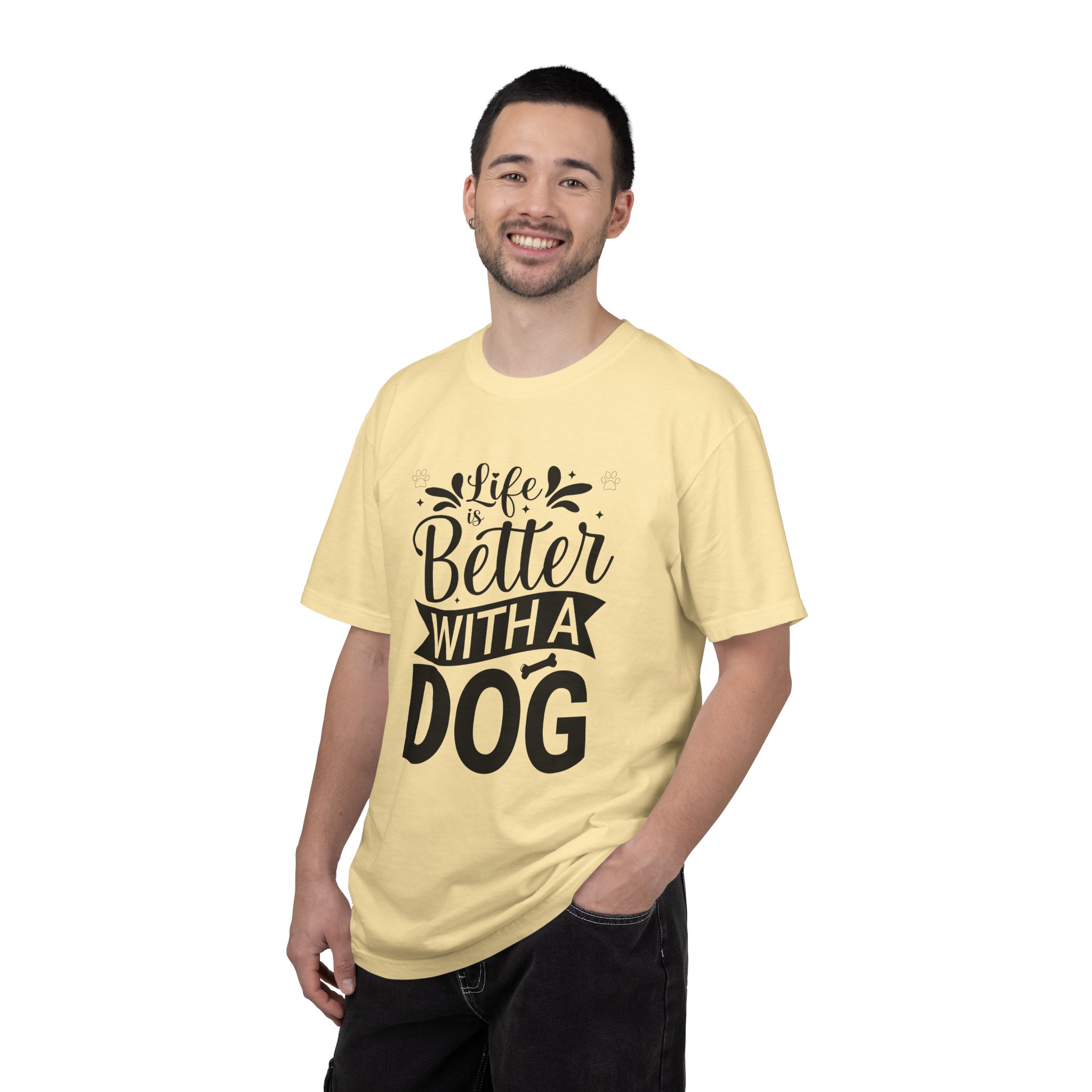 Life Is Better with a Dog T-Shirt – Cute Dog Lover Tee for Pet Owners & Dog Parents. - Image 18