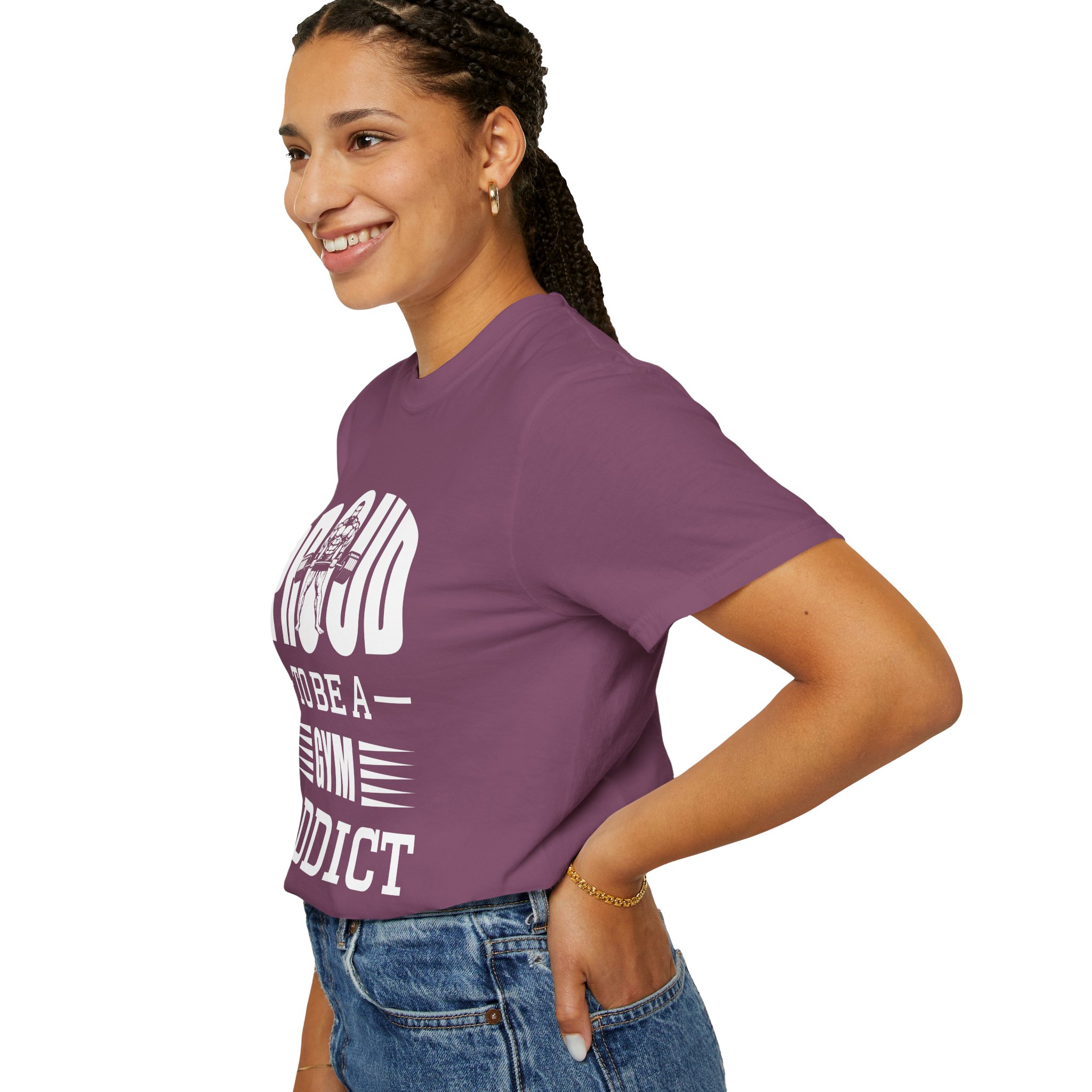 b2 - 6.20 - Proud to Be a Gym Addict T-Shirt – Bold Fitness Graphic Tee for Dedication, Strength & True Gym Lifestyle. - Image 45
