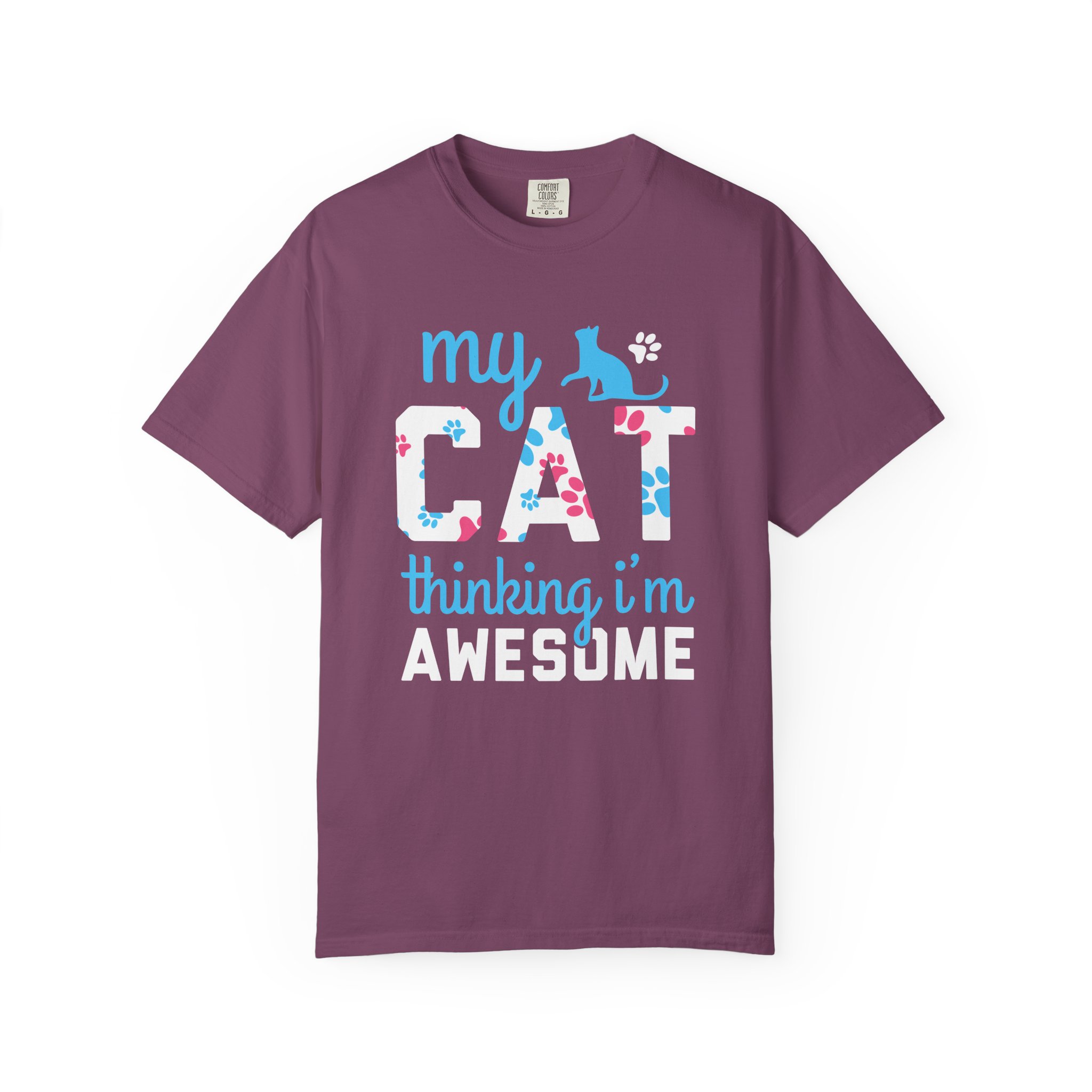 My Cat Thinking I'm Awesome T-Shirt — Funny Cat Lover Tee. - Image 33