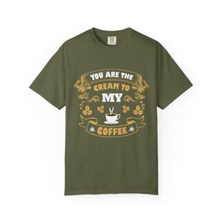 Cool coffee lover t-shirt – you are the cream to my coffee - Image 17