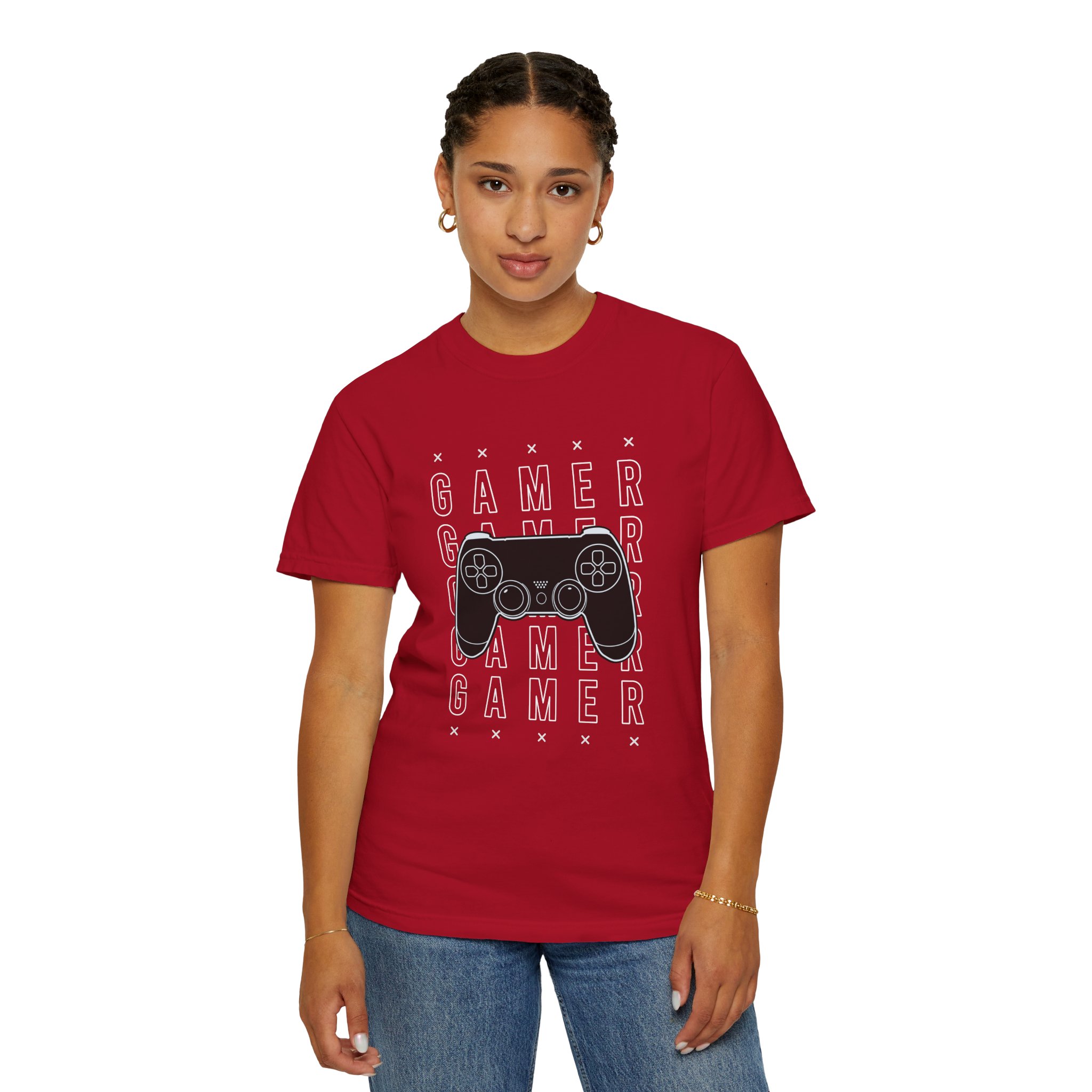 b2 - 3.1 - Retro Gamer Controller T-Shirt – Classic Console Gaming Graphic Tee for Gamers & Vintage Arcade Vibes. - Image 4