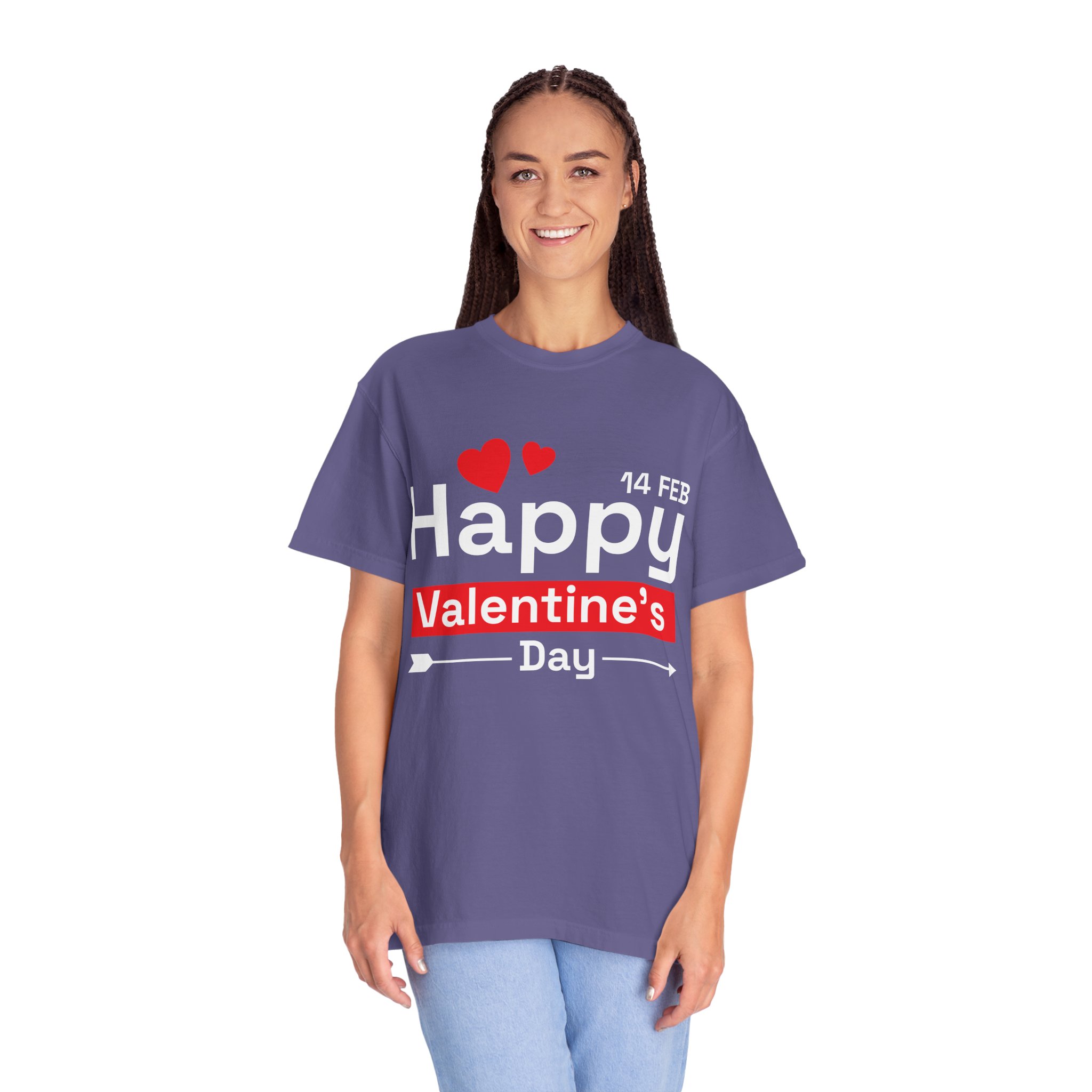 b2 - 8.6d - Happy Valentine’s Day T-Shirt – Classic Graphic Tee for Love, Romance & Festive Style. - Image 43