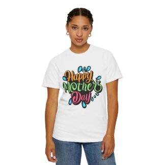 Happy Mother’s Day Colorful Hand-Lettered T-Shirt – Cute Mom Gift Graphic Tee, Celebration Wear & Gift Giving. - Image 12