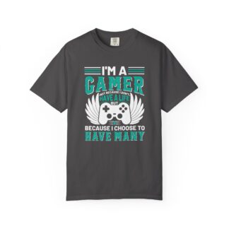 Game Controller Tshirt Gamer Style & Passion - I’m a Gamer Controller Wings Unisex Tee - Image 25