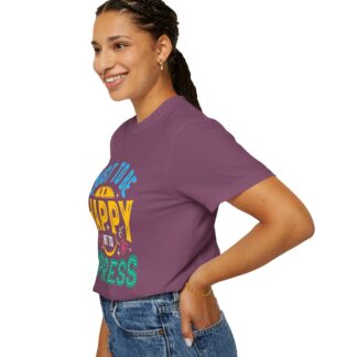 Good vibes t-shirt for Self-Love & Authentic Living - Exist to Be Happy Not to Impress Unisex Tee - Image 45
