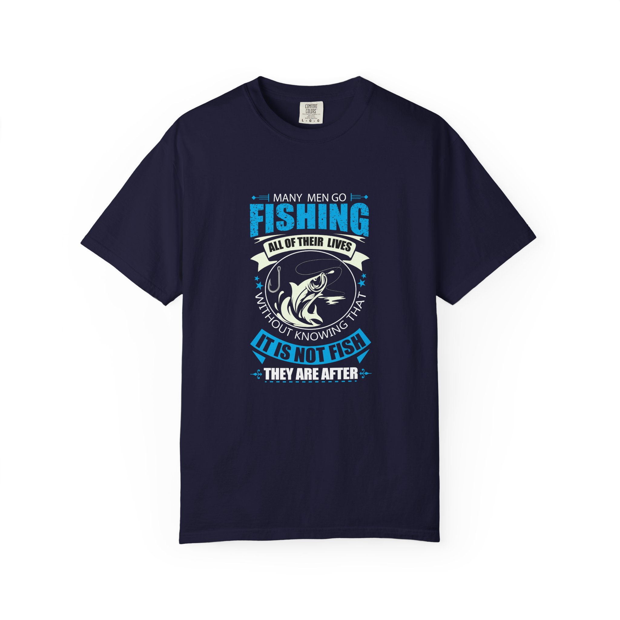 Fishing Enthusiast T-Shirt, Unisex Fishing Shirt, Angler Gift, Outdoor Apparel, Casual Wear, Birthday Gift. - Image 9