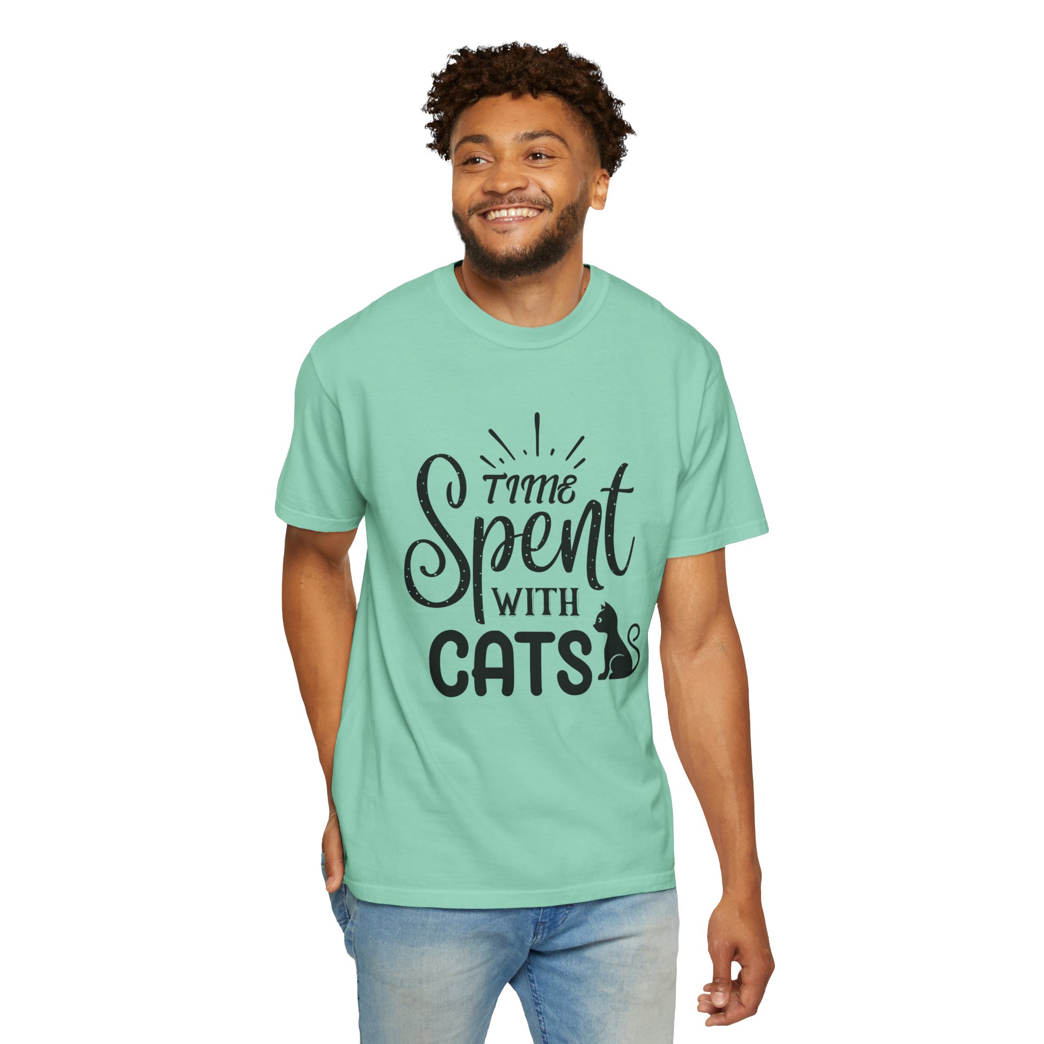 b2 - 5.13 - Time Spent with Cats T-Shirt – Heartwarming Cat Lover Graphic Tee for Cozy Moments & True Pet Love. - Image 38