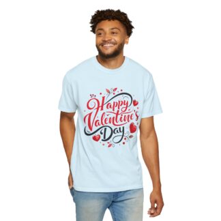 Happy Valentine’s Day Heart Design T-Shirt – Romantic Valentine Graphic Tee for Couples, Love Gift & Festive Wear. - Image 46