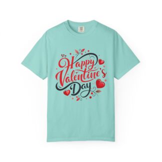 Happy Valentine’s Day Heart Design T-Shirt – Romantic Valentine Graphic Tee for Couples, Love Gift & Festive Wear. - Image 33