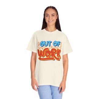 Vintage sarcastic Tshirt – Humorous Everyday Retro - Out of Work T-Shirt – Unisex Tee - Image 19