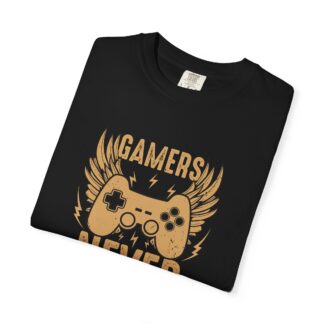Retro Controller Graphic Tee for Gamers Vibes - Gamers Never Sleep Unisex Tee - Image 23