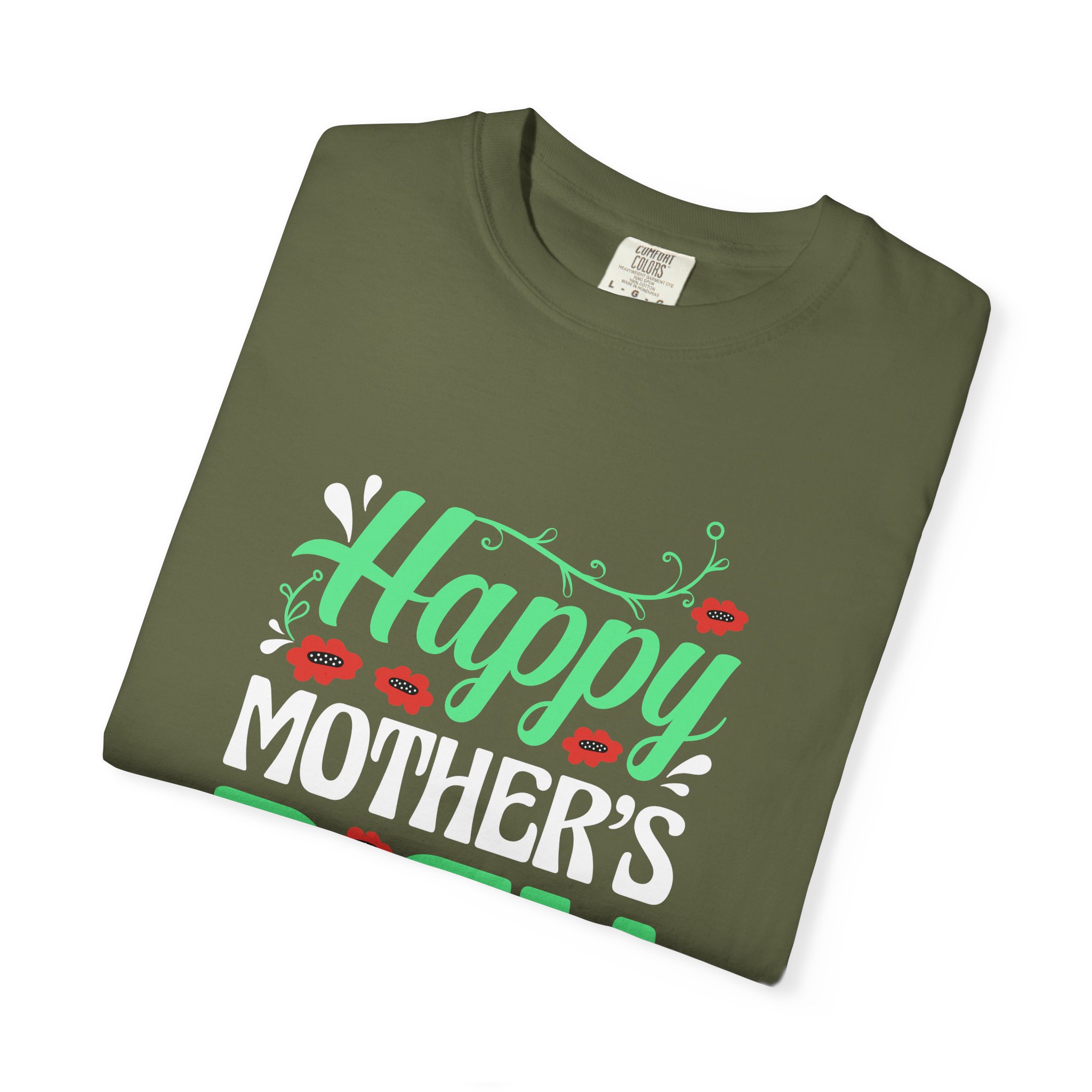 Happy Mother’s Day Festive Floral T-Shirt – Cute Love Graphic Tee for Moms, Perfect Gift Giving & Celebration Wear. - Image 23