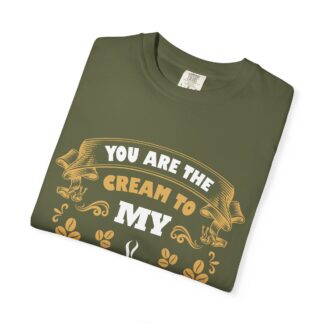 Cool coffee lover t-shirt – you are the cream to my coffee - Image 23