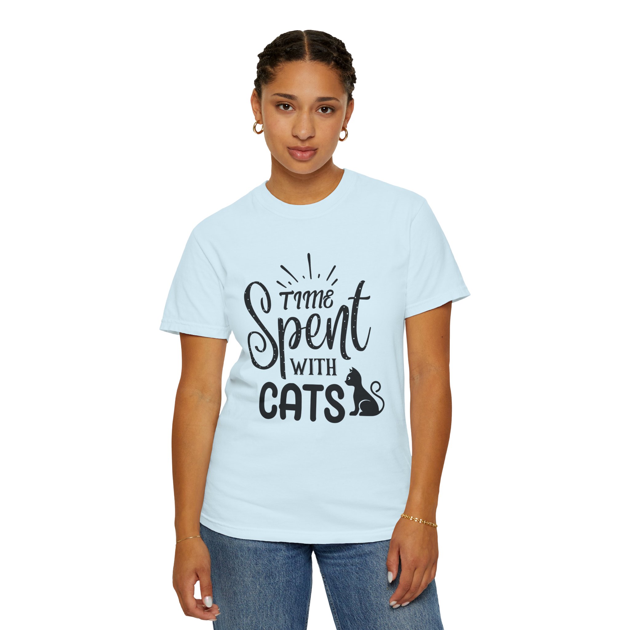 b2 - 5.13 - Time Spent with Cats T-Shirt – Heartwarming Cat Lover Graphic Tee for Cozy Moments & True Pet Love. - Image 52