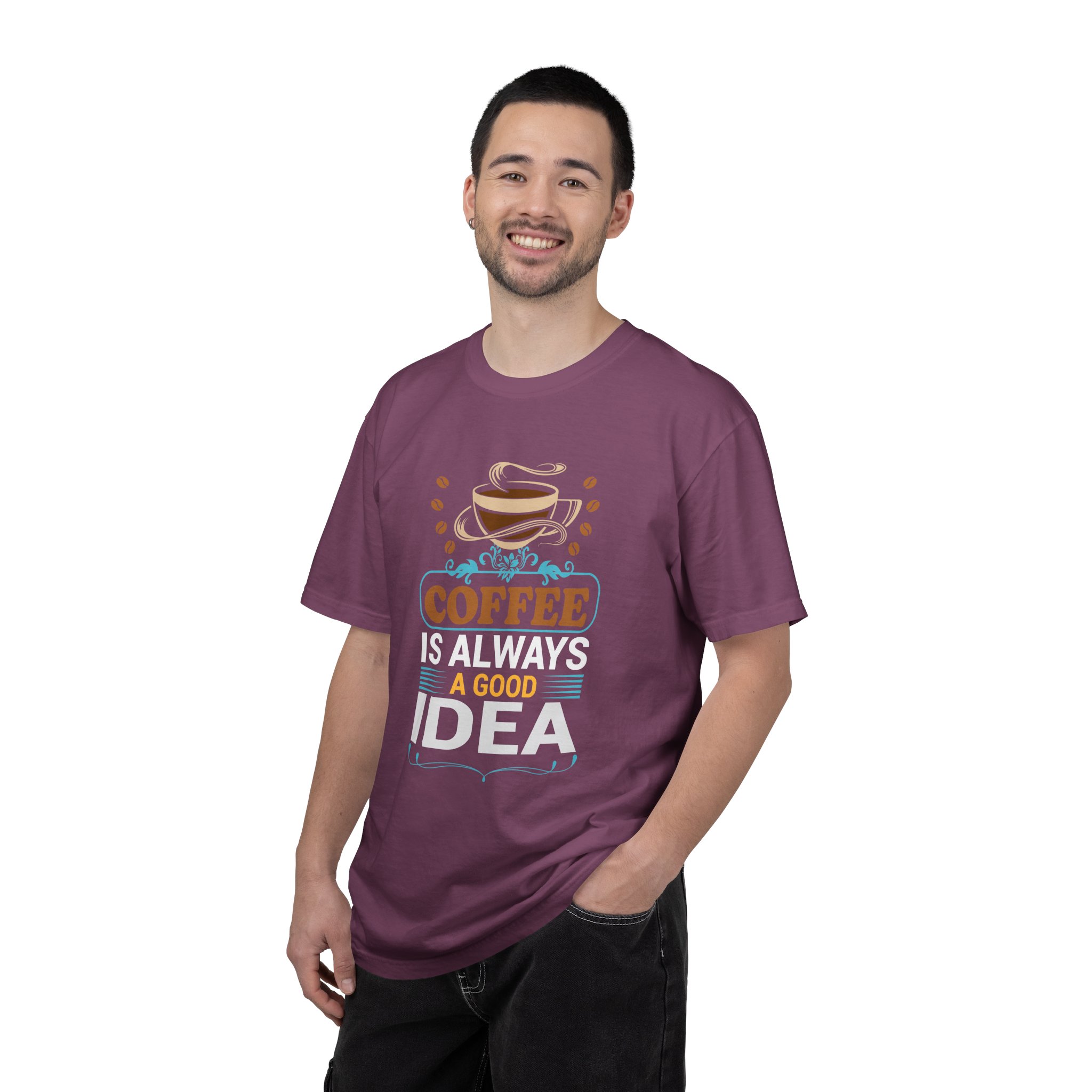 b2 - 1.15 - Coffee Is Always a Good Idea T-Shirt – Positive Coffee Lover Graphic Tee for Good Vibes & Daily Motivation. - Image 34