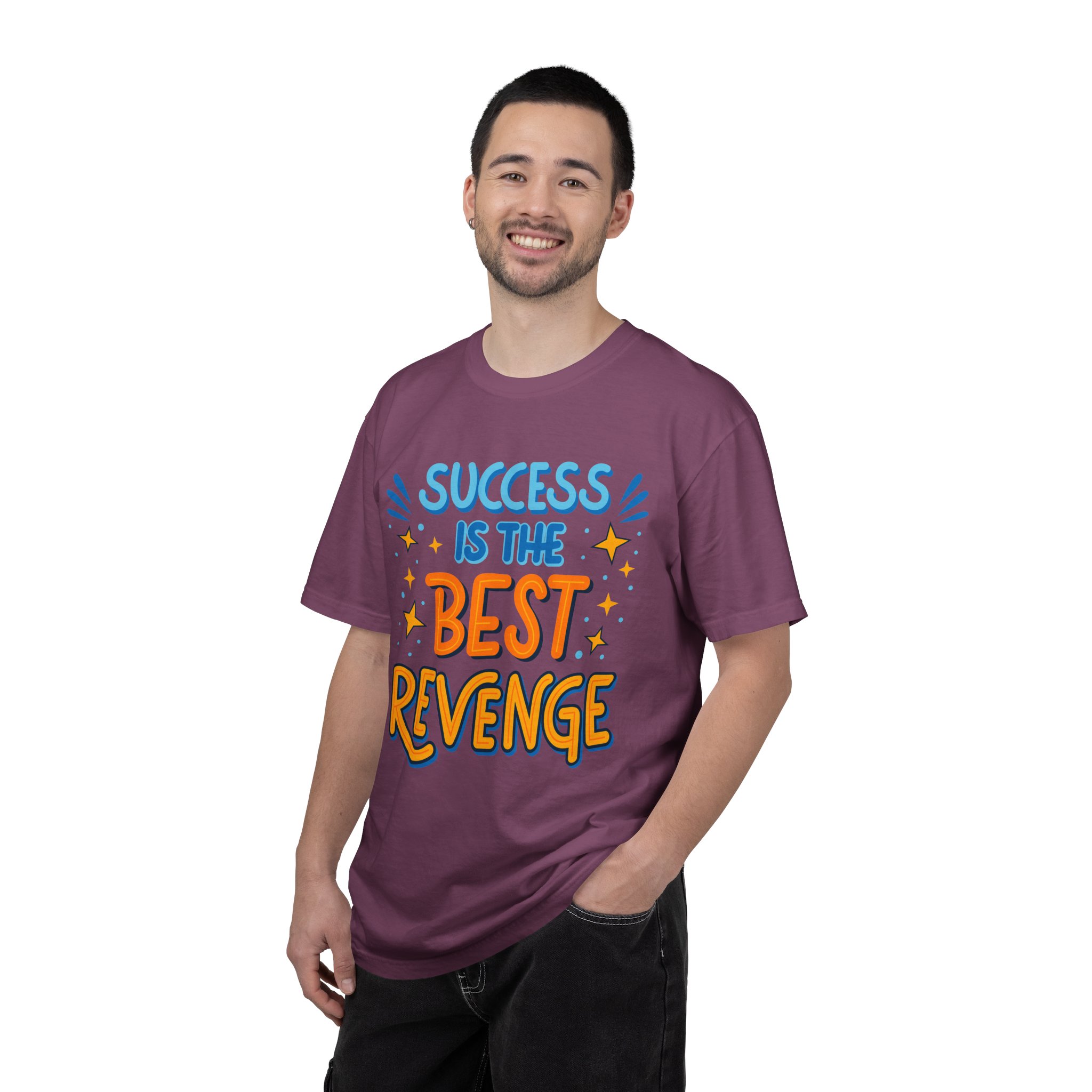 Success Is the Best Revenge T-Shirt – Motivational Graphic Tee for Ambition, Hustle & Success Mindset. - Image 42