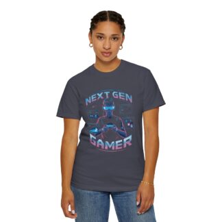 Retro gaming t-shirt Next Gen Gamer Tee – Retro Neon Video Game Graphic - Image 20
