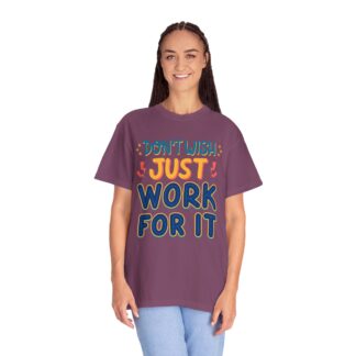 Funny motivational graphic T-shirt - Hustle, Hard Work - Image 51