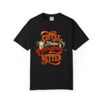 Cute coffee graphic tshirt with coffee design