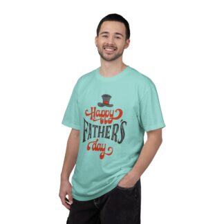 Happy Father’s Day Top Hat Typography T-Shirt – Cute Love Graphic Tee for Dads, Perfect Gift Giving & Celebration Wear. - Image 34