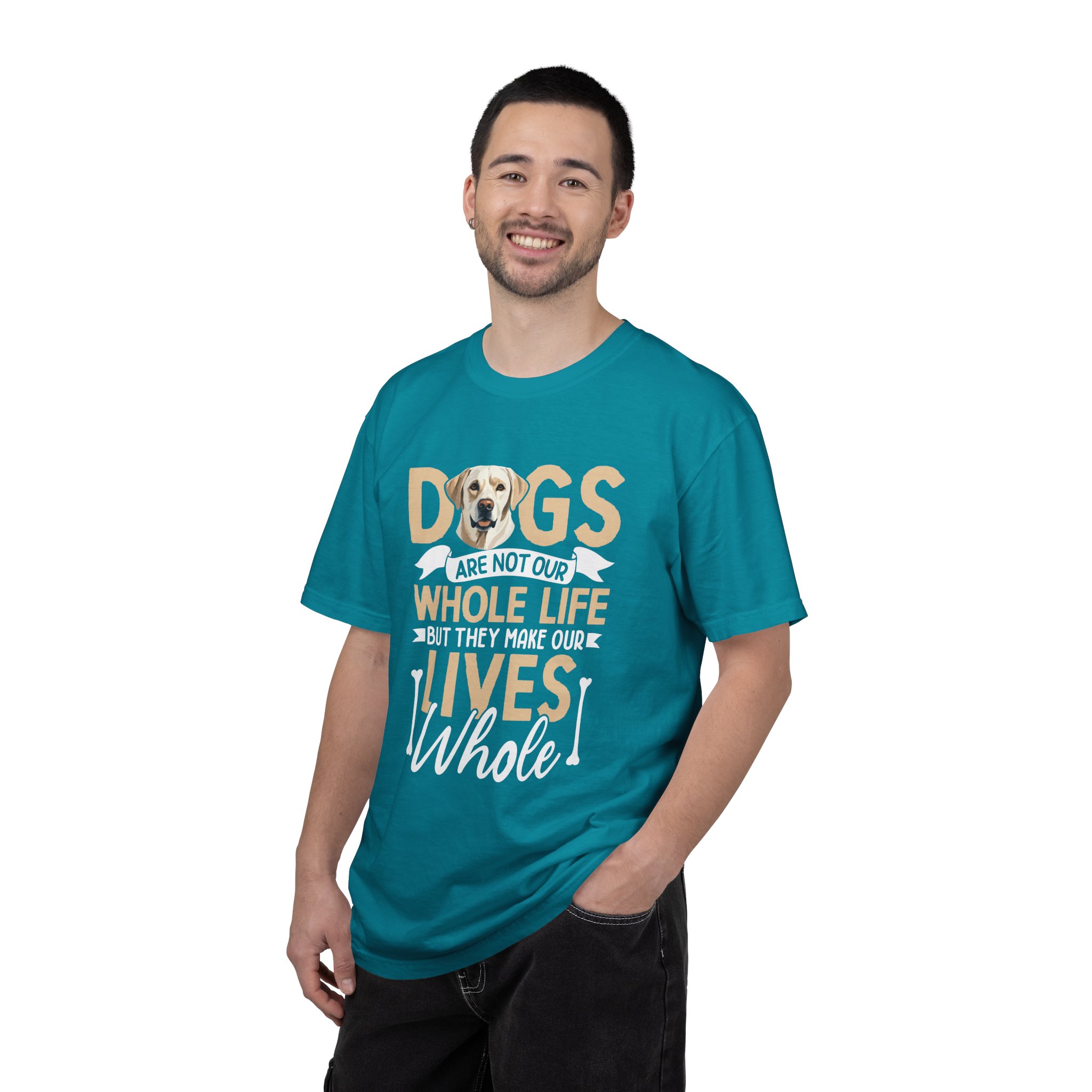 b2 - 4.2 - Dogs Are Not Our Whole Life They Make Our Lives Whole T-Shirt – Heartwarming Dog Lover Graphic Tee for Pet Lovers & Emotional Everyday Style. - Image 18