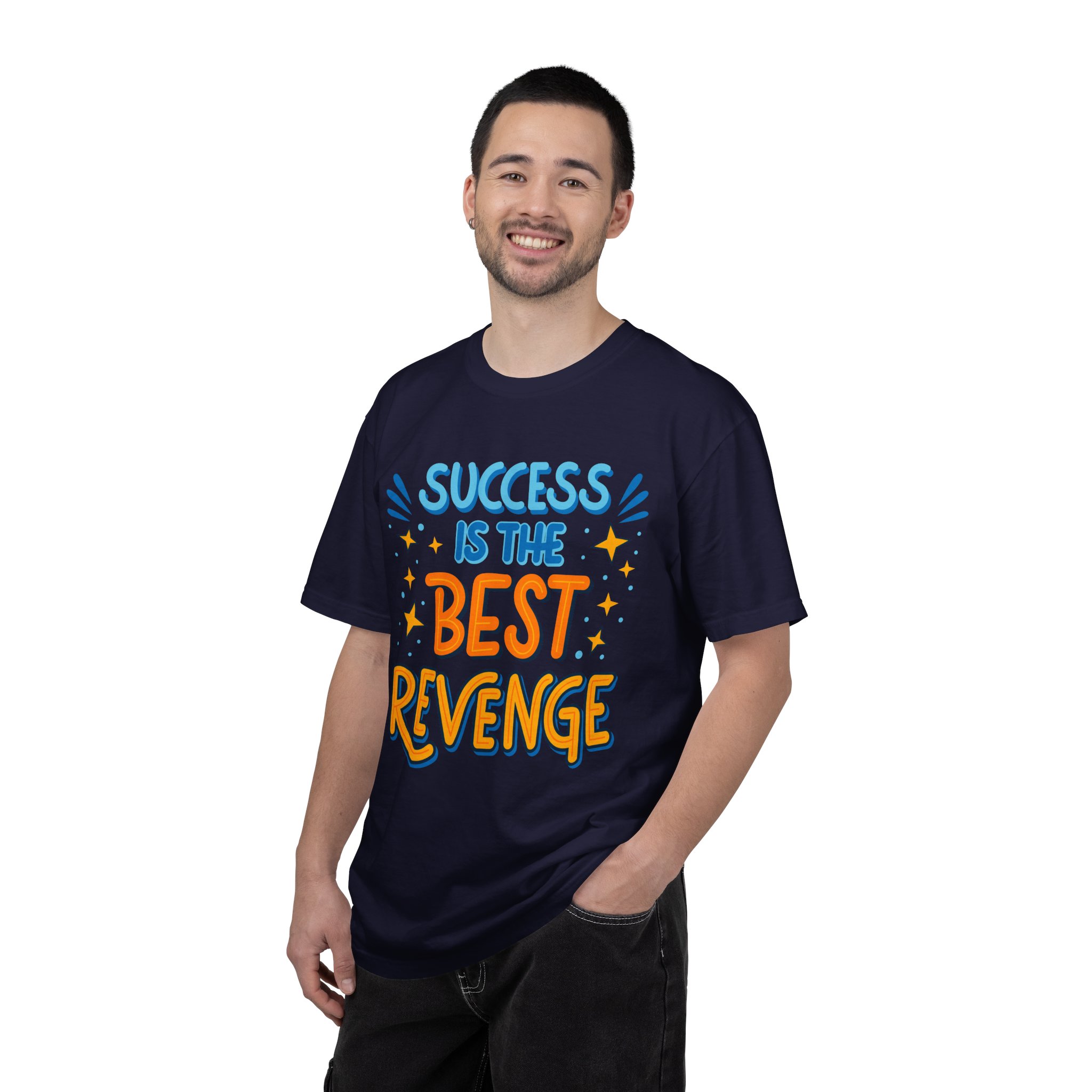 Success Is the Best Revenge T-Shirt – Motivational Graphic Tee for Ambition, Hustle & Success Mindset. - Image 18