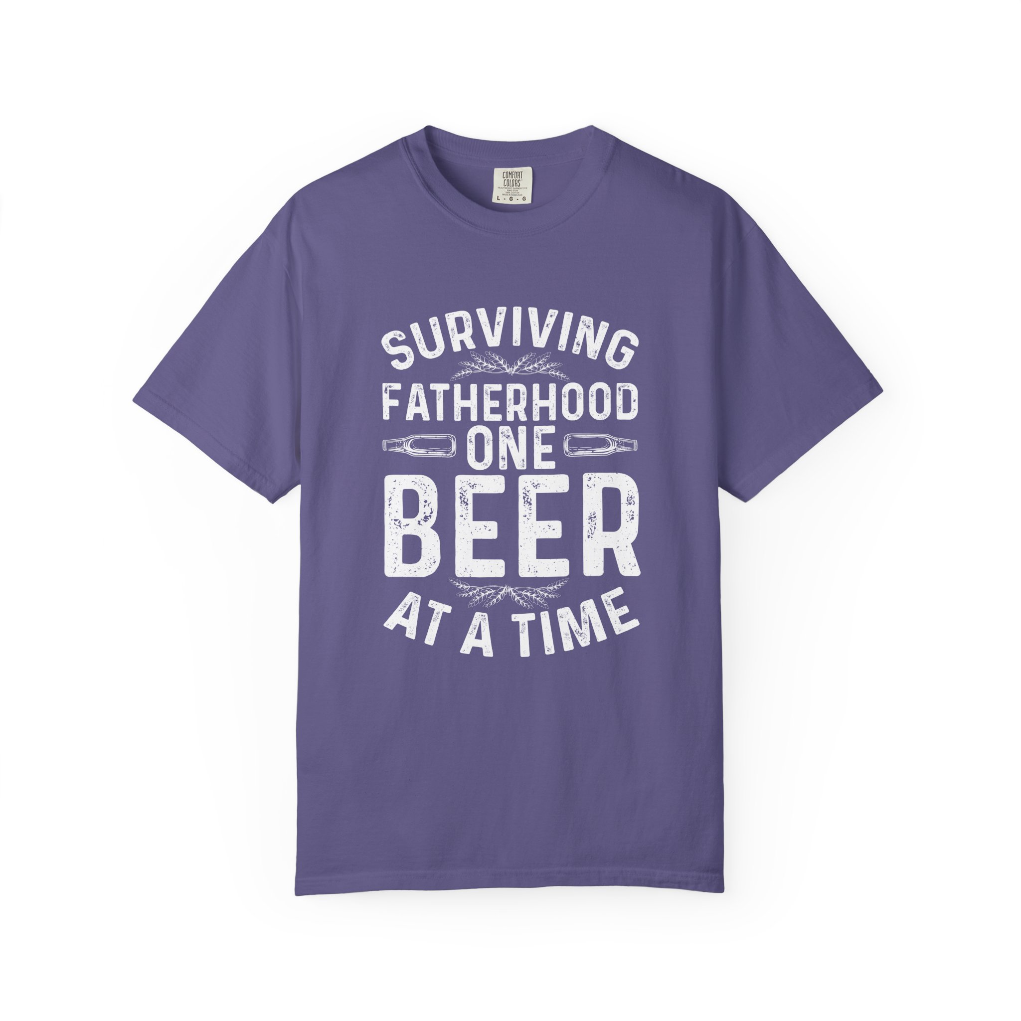 Surviving Fatherhood T-Shirt, Funny Dad Shirt, Father's Day Gift, Unisex Tee, Beer Lover Apparel, Casual Wear. - Image 41