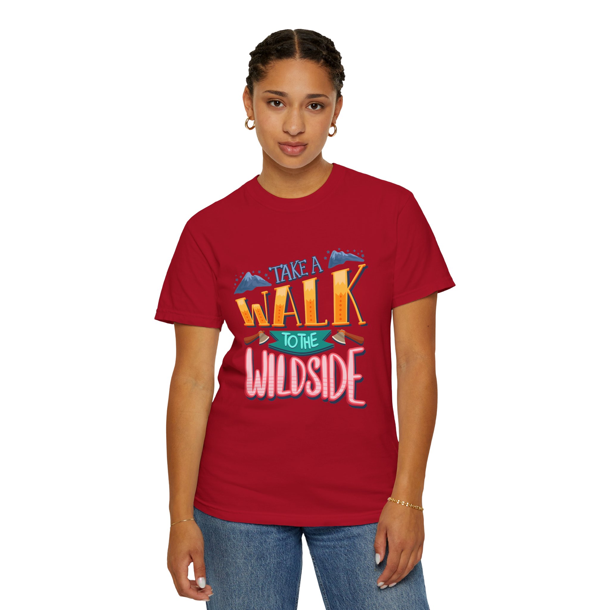 Wildside Adventure T-Shirt, Wanderlust Tee, Nature Lover Shirt, Casual Outdoor Wear, Hiking Gift. - Image 44