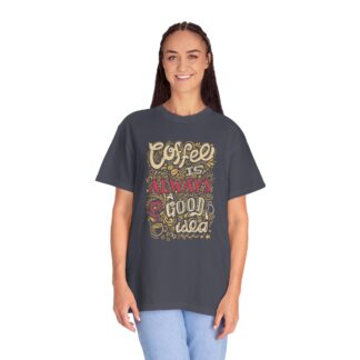 Cute coffee tee shirt for cafe vibes - Image 35