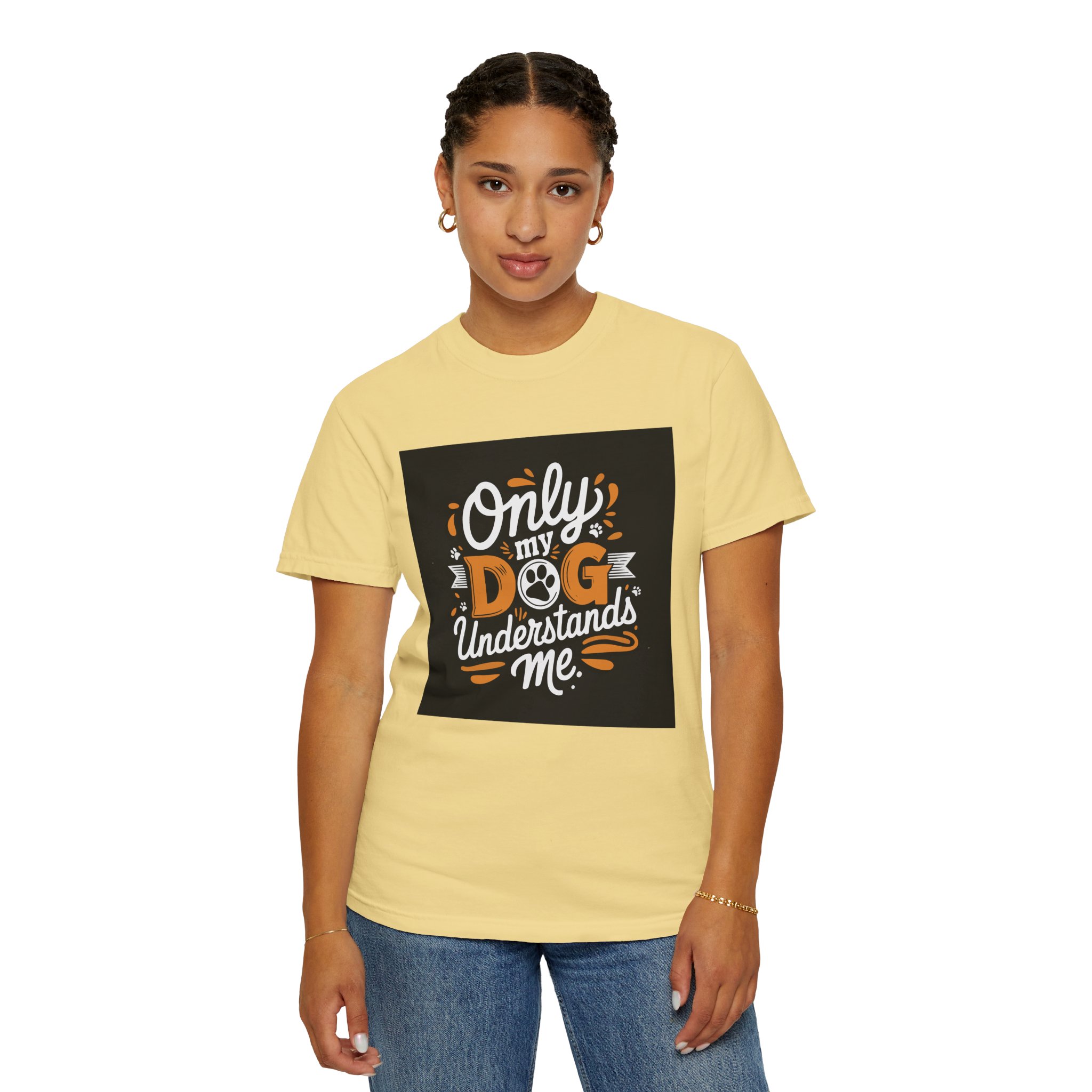 Unisex Dog Lover T-Shirt, "Only My Dog Understands Me" Tee, Funny Pet Shirt, Gift for Dog Parents, Cute Animal Lover Apparel. - Image 12