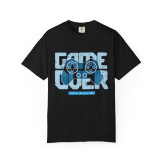 b2 - 3.13 - Game Over Gamer T-Shirt – Retro Controller Graphic Tee for Classic Gaming Vibes & Arcade Style.