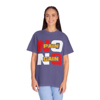 Stylish Motivational Quote T-shirt - No Pain No Gain Graphic Unisex Tee - Image 43