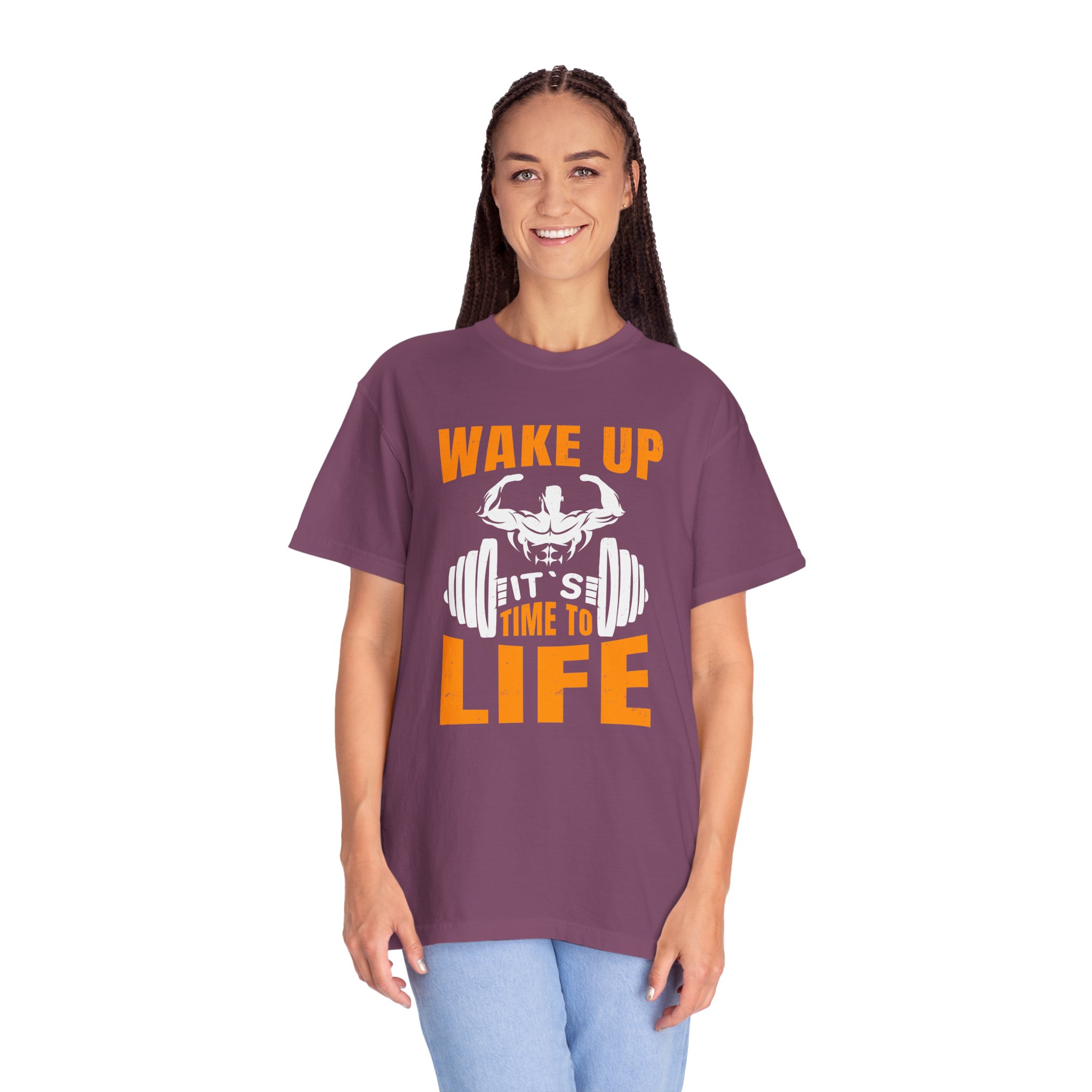 b2 - 6.19 - Wake Up It’s Time to Lift T-Shirt – Motivational Weightlifting Graphic Tee for Early Grind, Strength & Gym Dedication. - Image 43