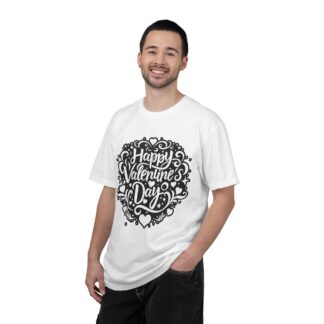 Happy Valentine’s Day Heart Floral T-Shirt – Romantic Floral Graphic Tee for Couples, Love Gifts & Festive Celebration. - Image 10
