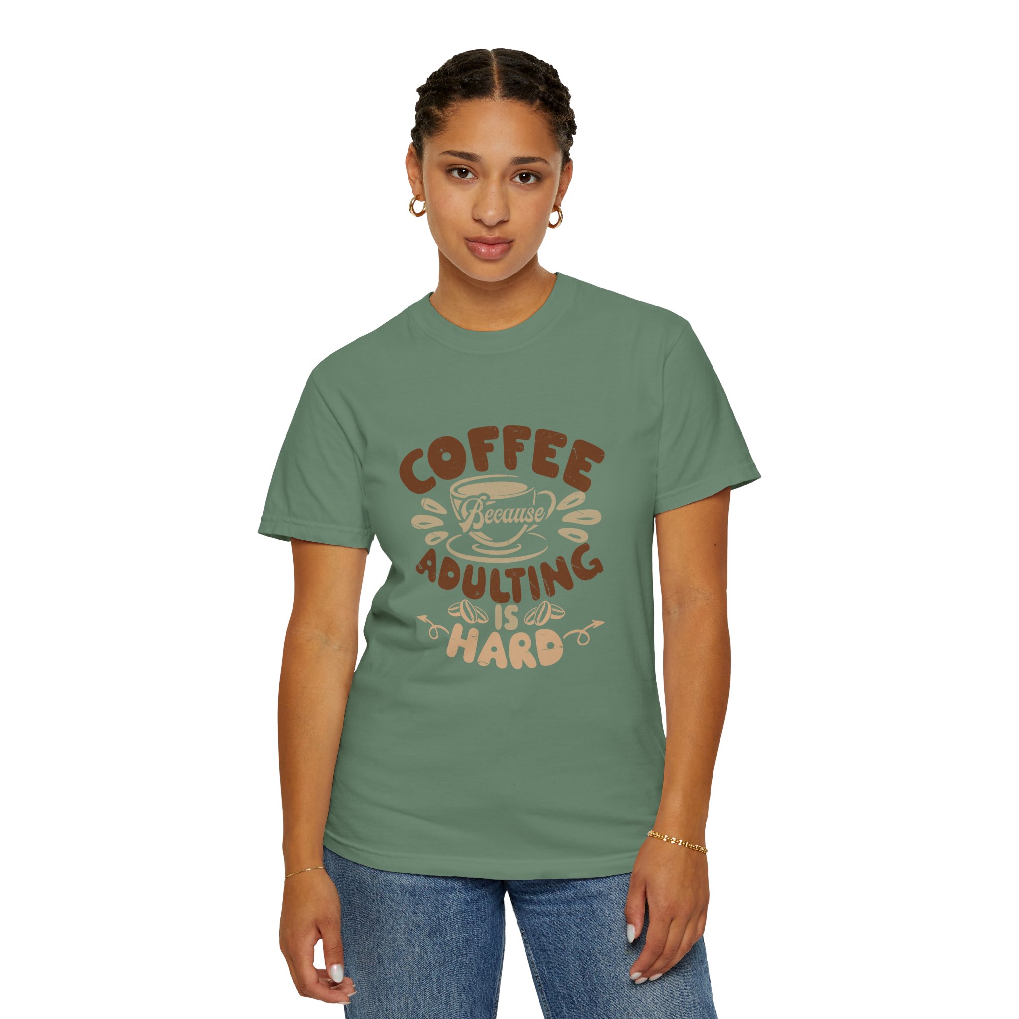 Coffee Adulting is Hard T-Shirt, Funny Tee, Gift for Coffee Lovers, Unisex Graphic Shirt, Casual Wear. - Image 20