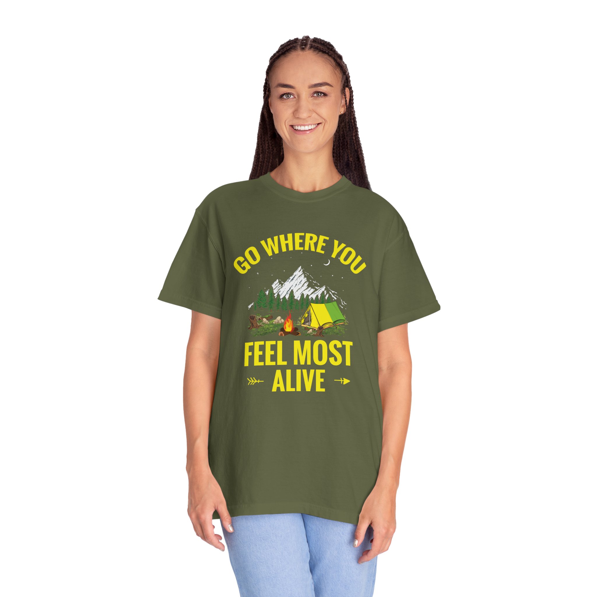 Adventure-Inspired T-Shirt | Outdoor Lovers Gift, Camping Apparel, Nature Tee, Eco-Friendly Fashion, Unisex Casual Wear. - Image 11