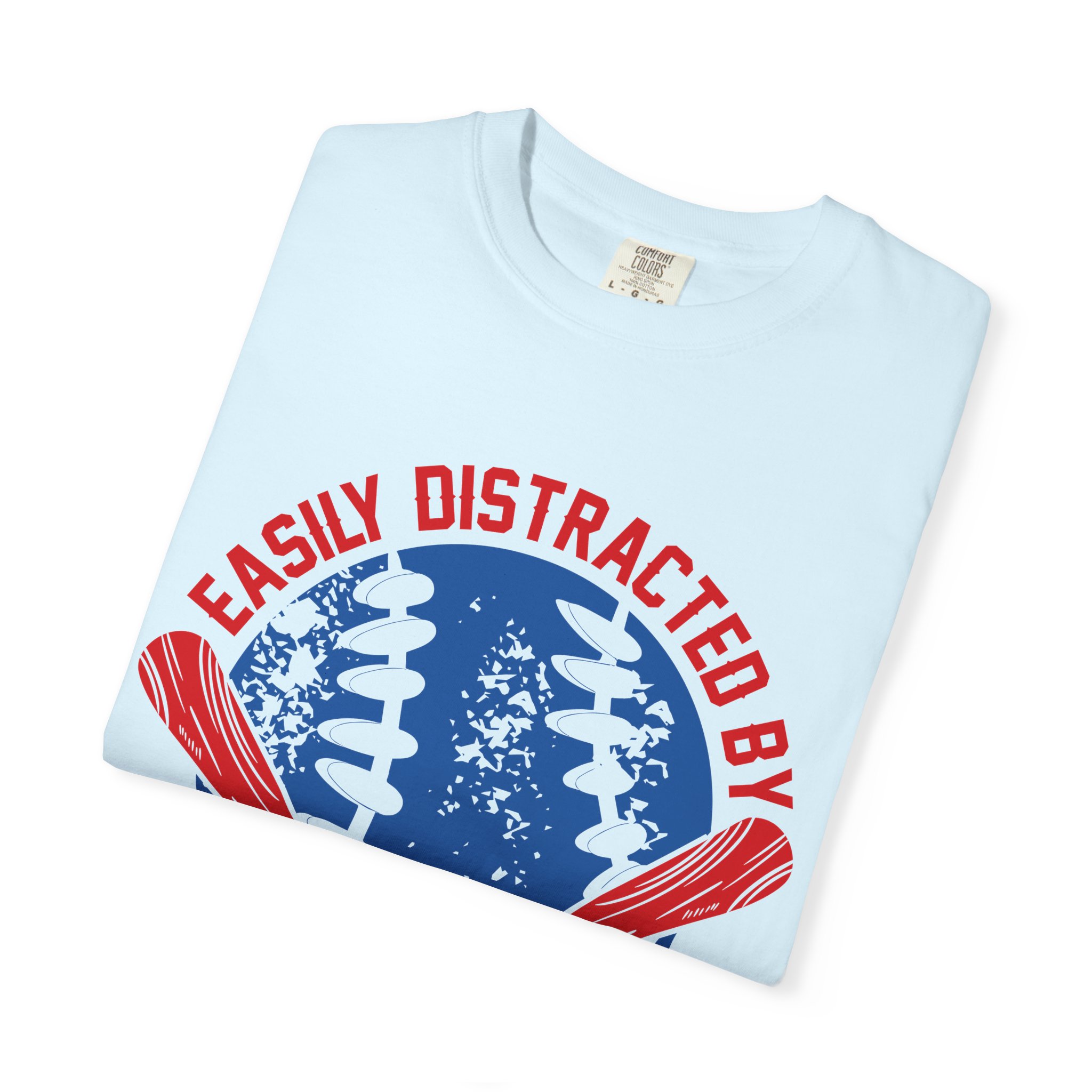 Unisex Baseball T-Shirt - Easily Distracted by Baseball, Sporty Tee, Gift for Baseball Lovers, Summer Wear, Casual Apparel. - Image 39