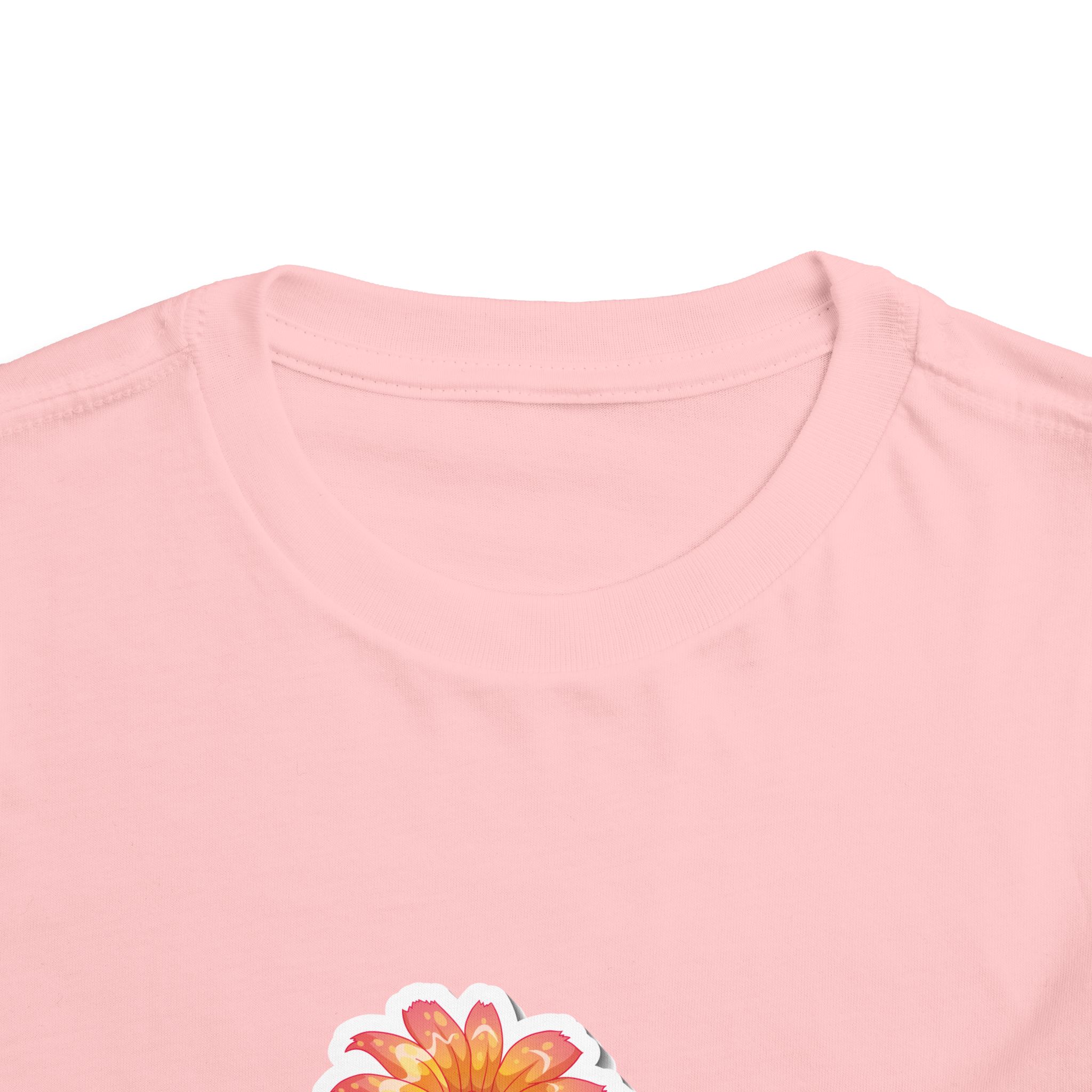 Blue Butterfly & Flower Toddler T-Shirt – Cute Nature Graphic Tee for Kids, Boys & Girls. - Image 24