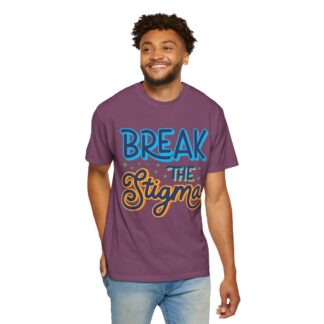 Cool positive quote t-shirt for Positivity - Break the Stigma Unisex Tee - Image 46