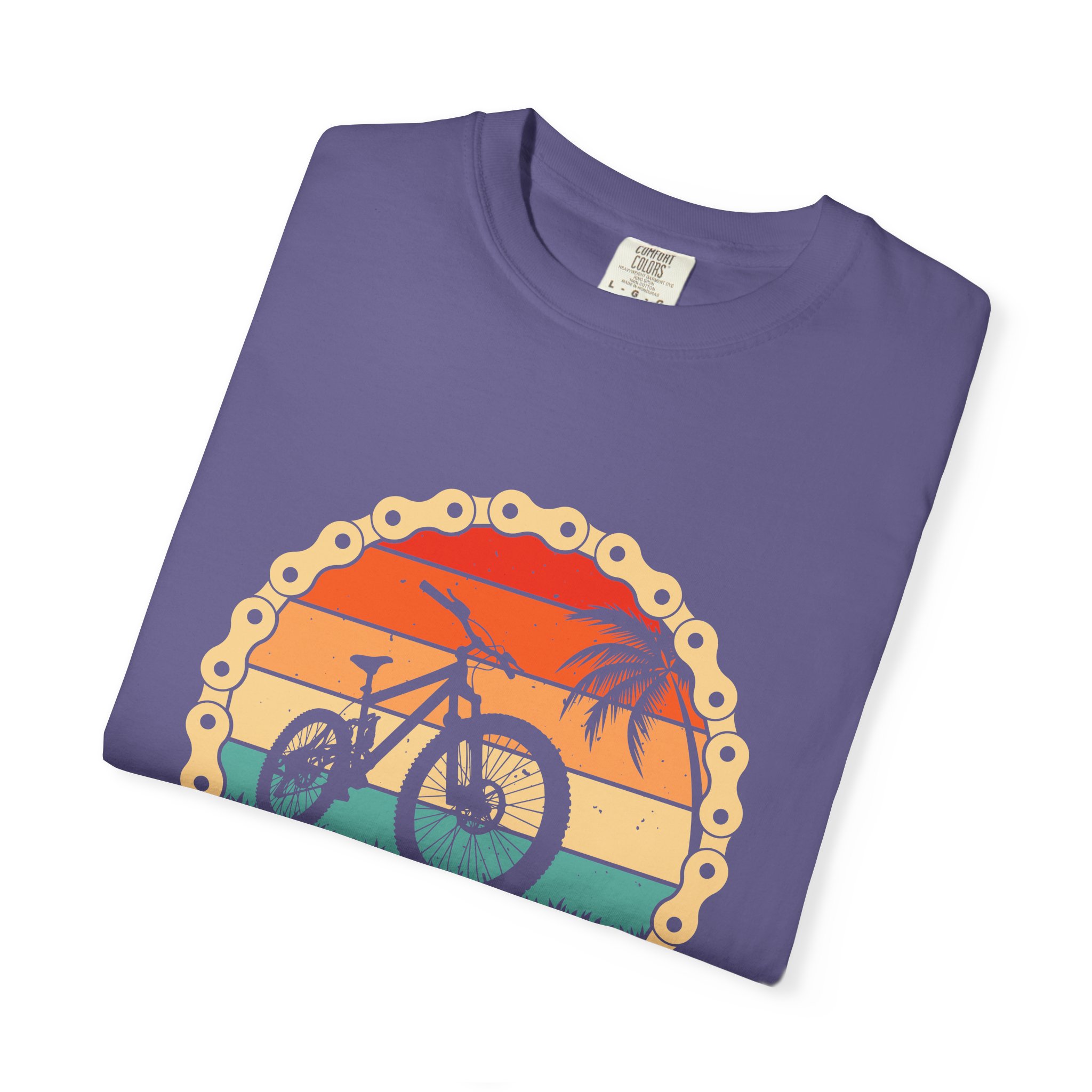 Cyclologist Garment-Dyed T-Shirt, Perfect Gift for Cyclists, Casual Wear, Outdoor Enthusiasts, Summer Apparel, Bike Lover Gift. - Image 47