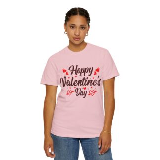Happy Valentine’s Day Heart Graphic T-Shirt – Romantic Love Graphic Tee for Couples, Gift Giving & Festive Celebration. - Image 52