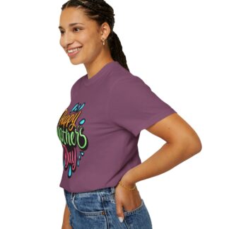 Happy Mother’s Day Colorful Hand-Lettered T-Shirt – Cute Mom Gift Graphic Tee, Celebration Wear & Gift Giving. - Image 53