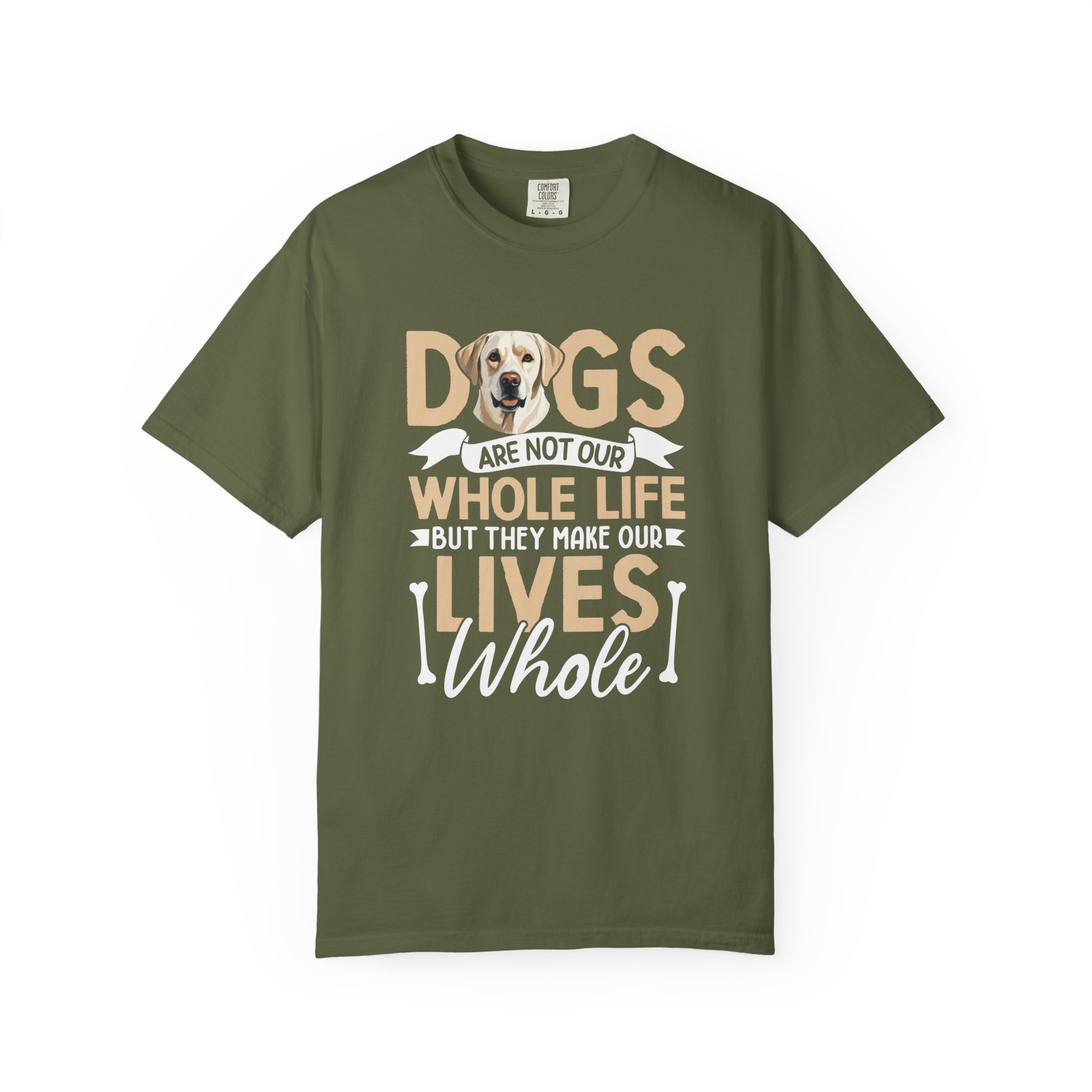 b2 - 4.2 - Dogs Are Not Our Whole Life They Make Our Lives Whole T-Shirt – Heartwarming Dog Lover Graphic Tee for Pet Lovers & Emotional Everyday Style. - Image 9