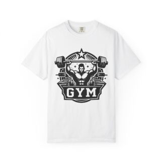 Gym Weightlifting T-Shirt – Retro Barbell Strength Graphic Tee for Powerlifting, Training & Classic Fitness Style. - Image 9