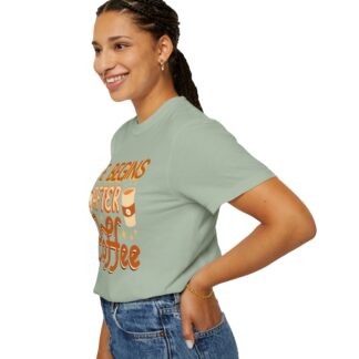 Sarcastic coffee Tshirt with morning humor - Image 29