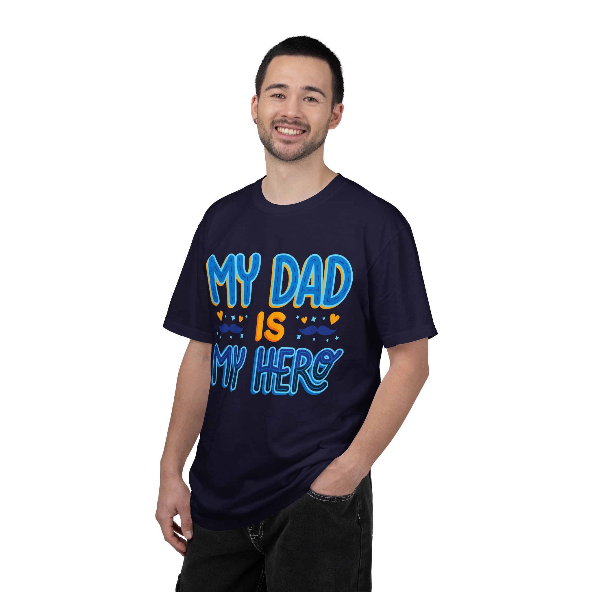 My Dad is My Hero Garment-Dyed T-shirt, Father's Day Gift, Unisex Tee, Dad Appreciation, Casual Wear, Birthday Present. - Image 34