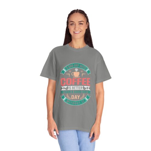 Stylish coffee lover tshirt - Funny Coffee Quote - Image 19
